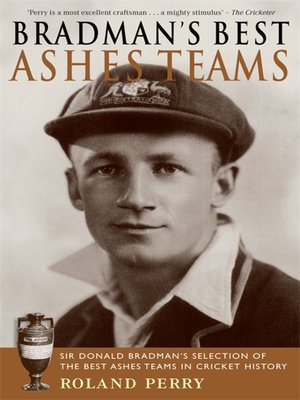 cover image of Bradman's Best Ashes Teams